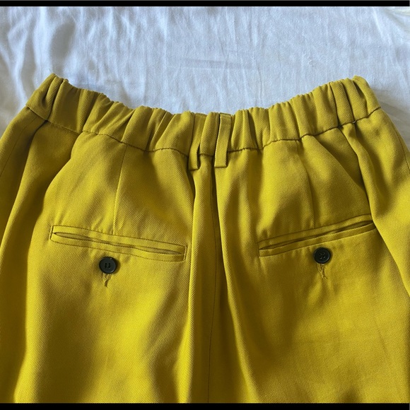 Zara high rise mustard trousers - Picture 7 of 9